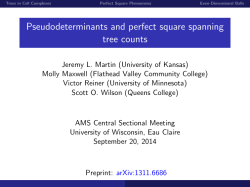 Pseudodeterminants and perfect square spanning tree counts