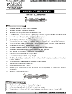 CHEMISTRY- 3RDCHAPTER