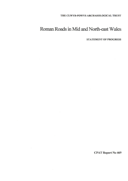 Roman Roads in Mid and North