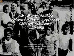 Children of the Civil Rights Movement