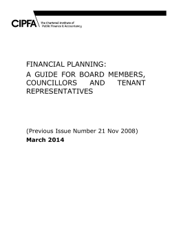 Financial Plan 2014