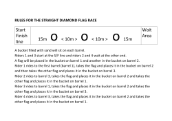 Straight Diamond Flag Race Rules