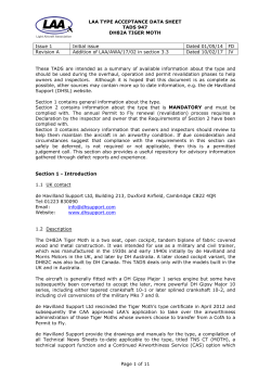 DH82A Tiger Moth - the Light Aircraft Association