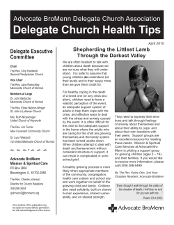 April 2010 - Advocate Health Care