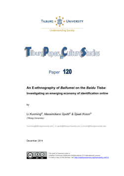 Paper 120 - Tilburg University
