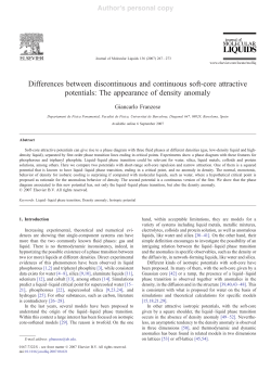 Differences between discontinuous and continuous soft