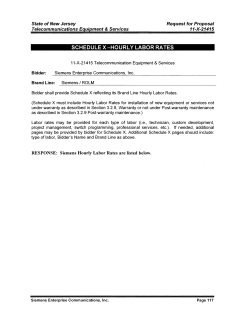 schedule x -hourly labor rates