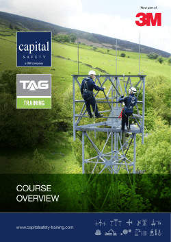our Course Overview - Capital Safety Training | UK