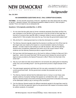 10-12-28 BC Rail 100 questions