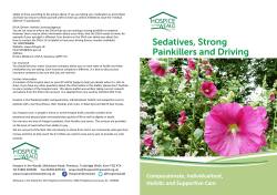 Compassionate, Individualised, Holistic and Supportive Care