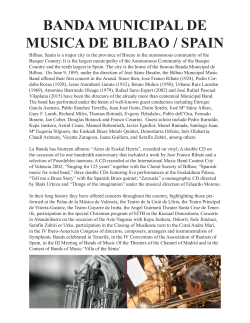 banda municipal de musica de bilbao / spain
