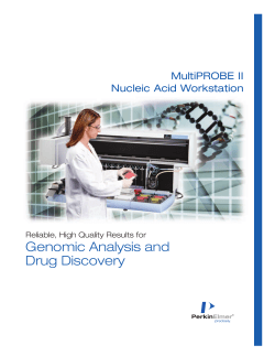 MultiPROBE II: Nucleic Acid Workstation