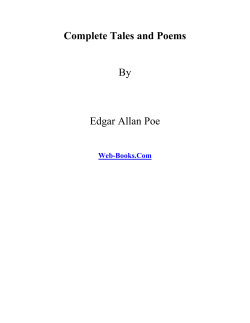 Complete Tales and Poems By Edgar Allan Poe