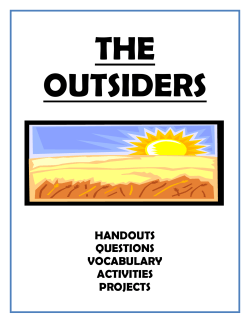 THE OUTSIDERS