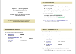 Non-restrictive modification by evaluative predicates