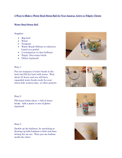 Rainbow Stress Ball Tutorial