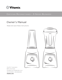 Owner`s Manual