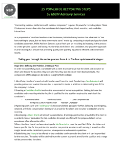 Taking you through the entire process from A to Z in four