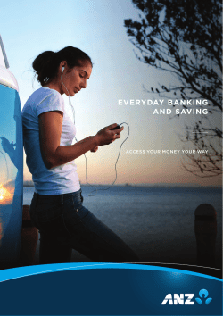everyday banking and saving