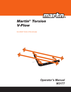 Martin&reg; Torsion V-Plow