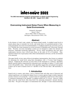Overcoming Instrument Noise Floors When Measuring in