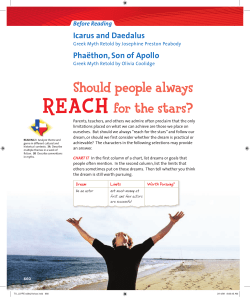 Icarus and Daedlaus - Northwest ISD Moodle