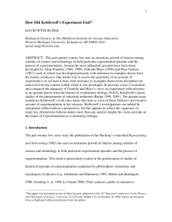 - Philsci-Archive