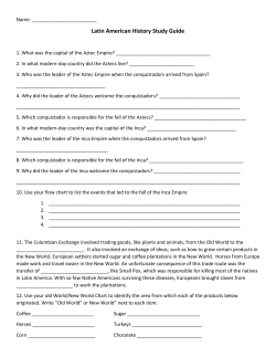 Latin American History Study Guide