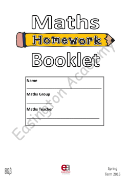Maths Group - Easington Academy