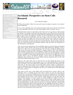 Stem Cells Research - Bio-Link