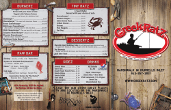 18% Gratuity Will Be Added To Parties Of Six Or More 18% Gratuity