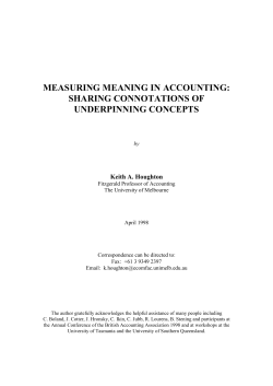 measuring meaning in accounting: sharing connotations