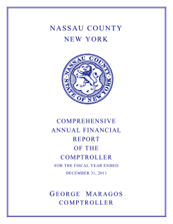 Comprehensive Annual Financial Report of the