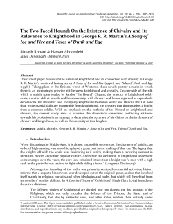 The Two-Faced Hound: On the Existence of Chivalry and Its