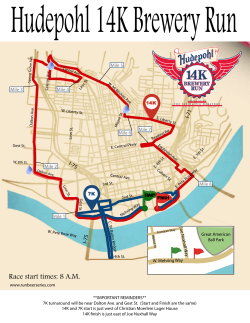 Race start times: 8 AM