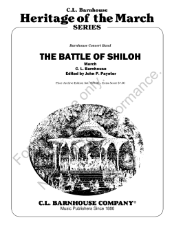 For reference only. Not valid for performance.