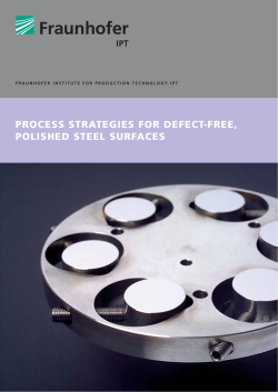 Process strategies for defect-free, polished steel