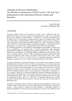 Jumping on the green bandwagon