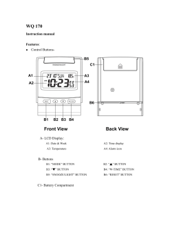 radio controlled clock with world time