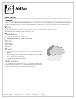 Acid Rain - The NEED Project