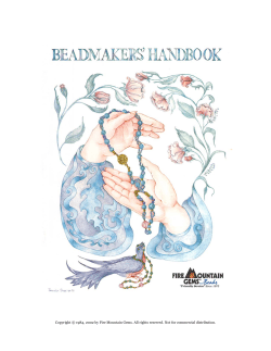 The Beadmakers` Handbook