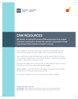 CRM Resources