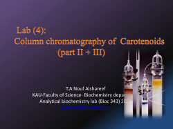 T.A Nouf Alshareef KAU-Faculty of Science