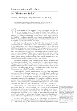 On `The Lure of Strike.