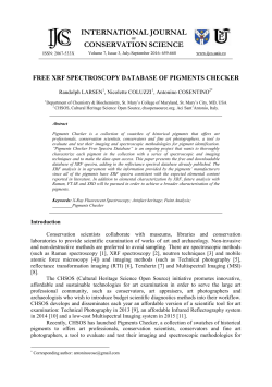 Full Article - PDF - International Journal of Conservation Science