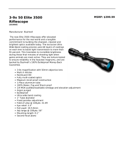 3-9x 50 Elite 3500 Riflescope