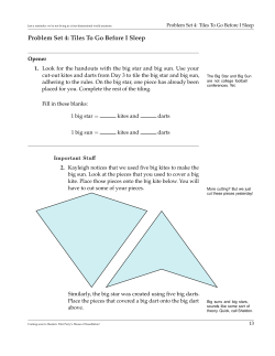 Problem Set 4: Tiles To Go Before I Sleep