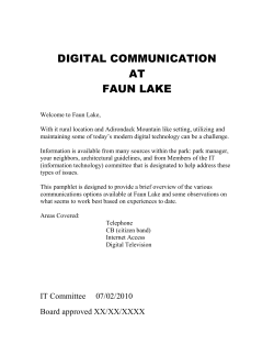 DIGITAL COMMUNICATION pamphlet1
