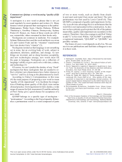 A DV A DV - Medicaljournals.se