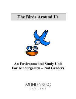 The Birds Around Us - Muhlenberg College